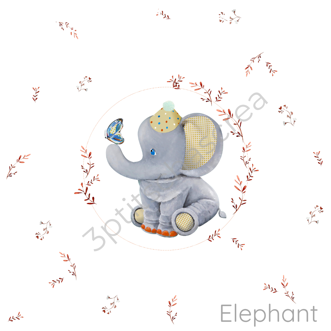 Motif éléphant