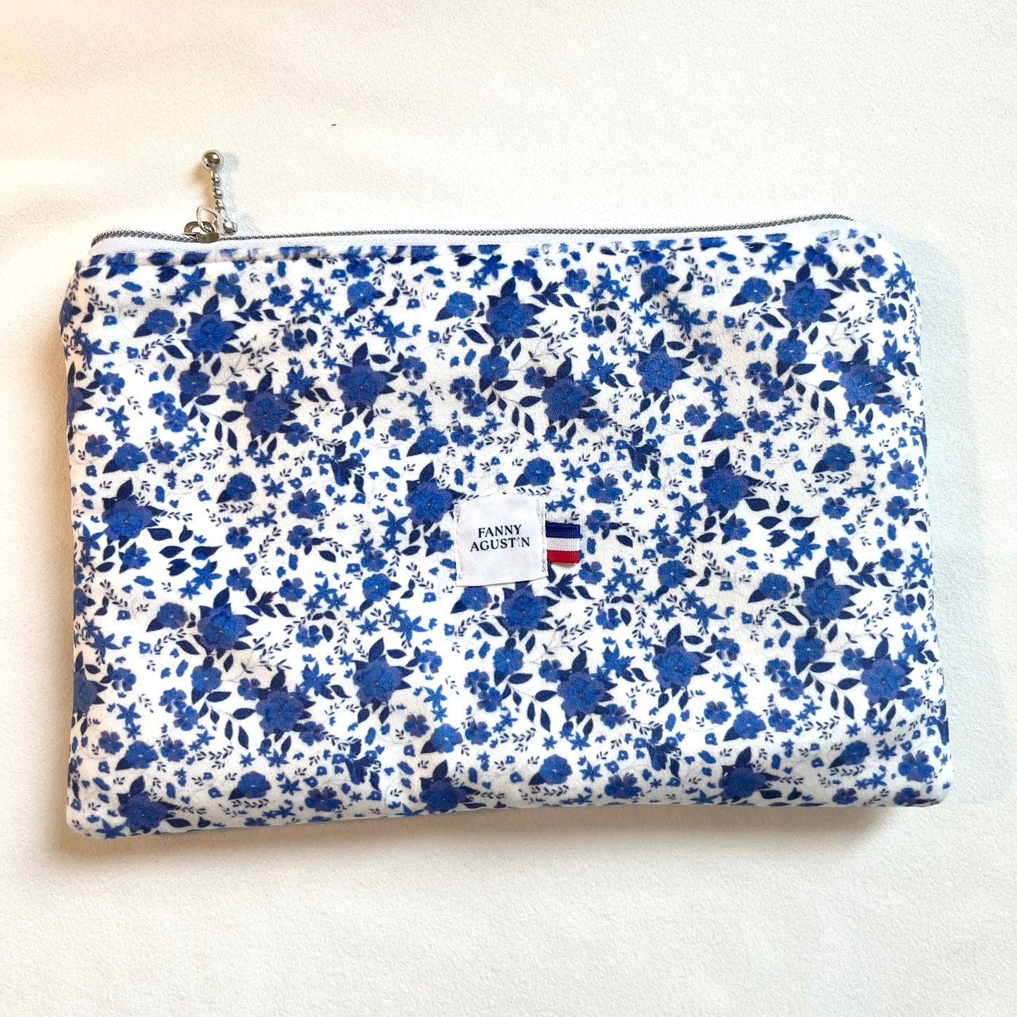 Trousses multiformat en Velours Fleuri Artisanale Personnalisable – Fanny Agustin