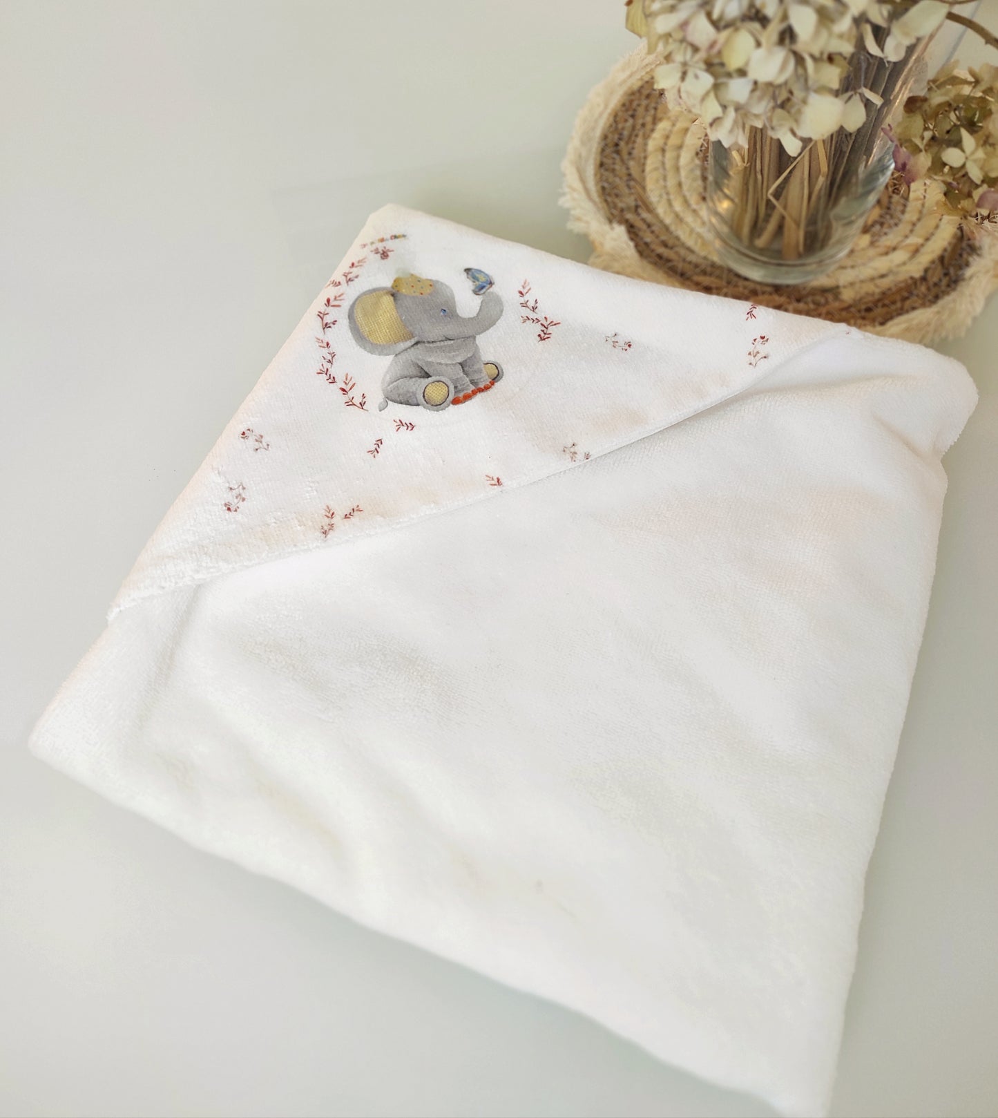 Motif unique- micro éponge de bambou