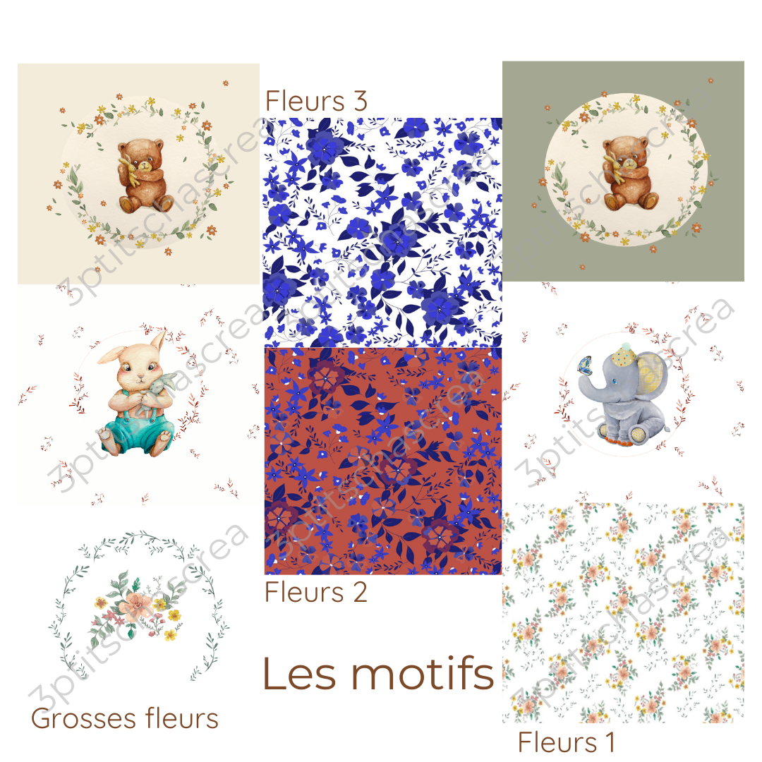 Les trousses en velours personnalisables