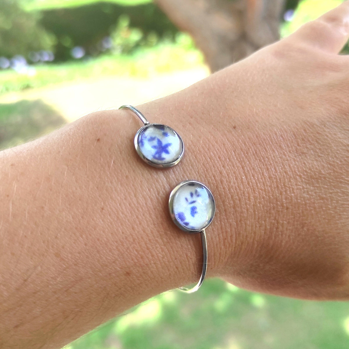 bracelet acier inoxydable creation Fanny Agustin