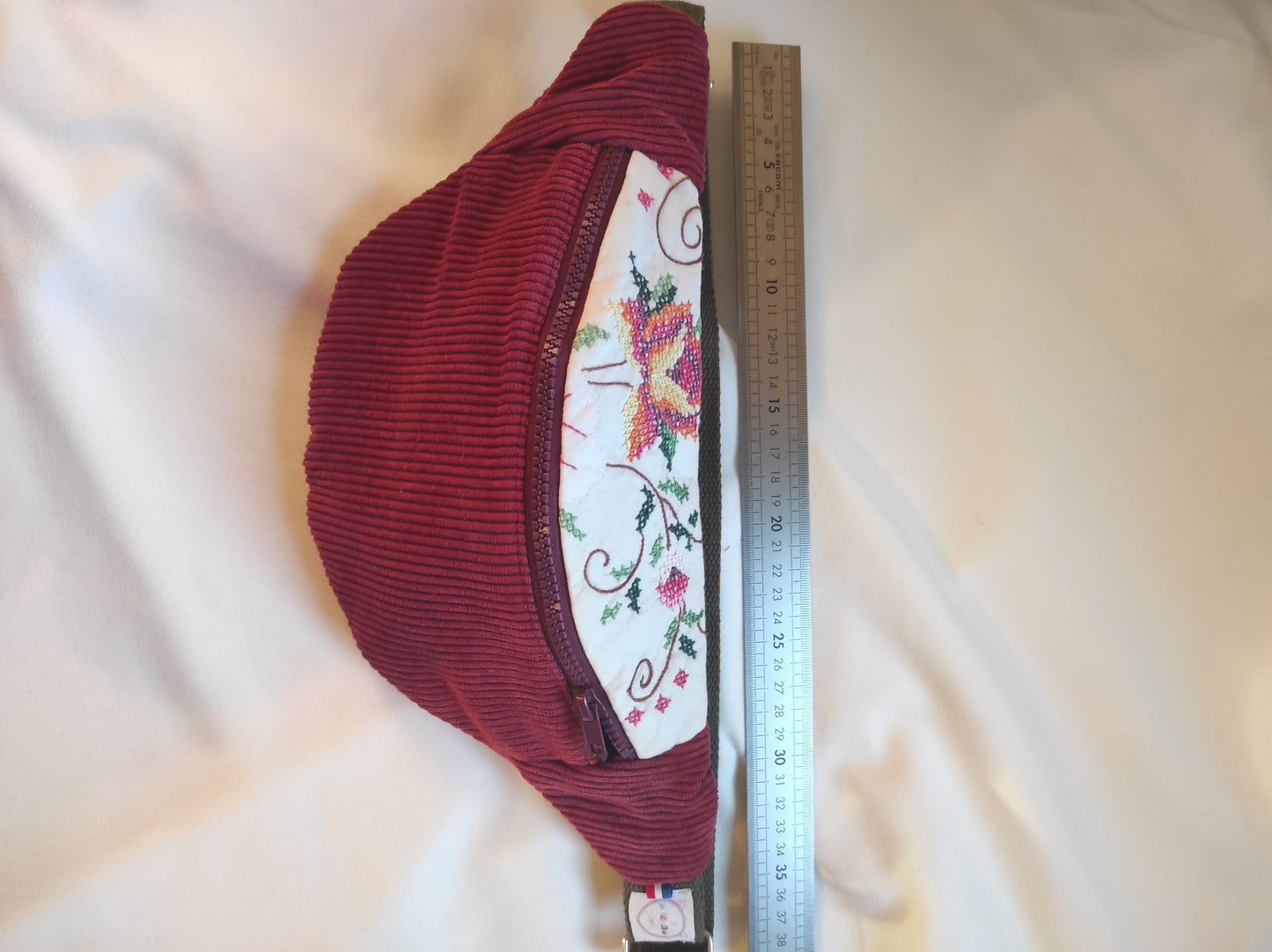 Sac banane à partir de nappe ancienne -10%