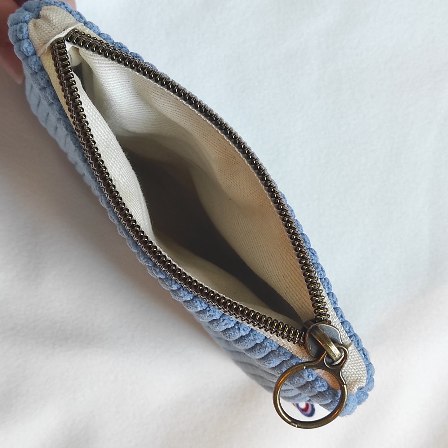Porte-Monnaie velours personnalisable avec ou sans ruban